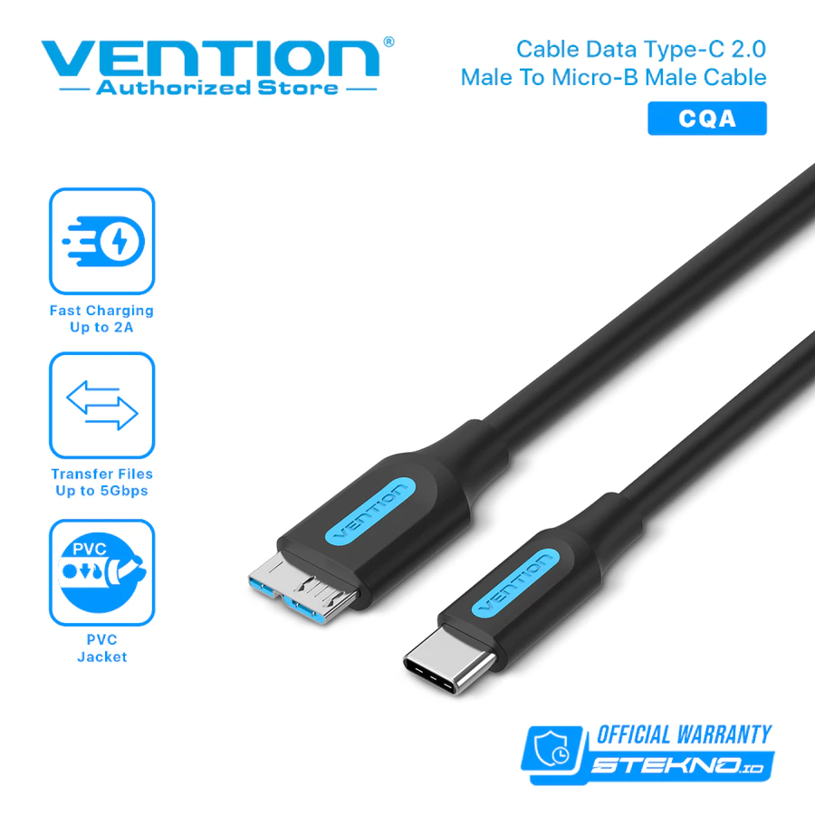 Vention Kabel Data Usb Type C to Am Micro B Harddisk High Speed
