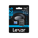 Lexar Micro SDXC BLUE PLUS UHS-I Class 10 U3 Up to 170MB/s With Adapter - 128GB